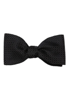 Bowtie in black checkered