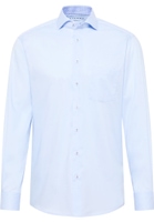 MODERN FIT Performance Shirt in hellblau unifarben