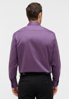 COMFORT FIT Cover Shirt in lila unifarben