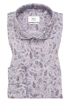 SLIM FIT Chemise gris imprimé