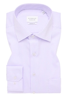 COMFORT FIT Shirt in lavender striped