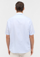 COMFORT FIT Linen Shirt in himmelblau unifarben