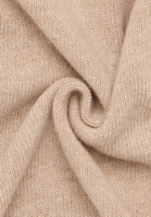 Strick Pullover in beige unifarben