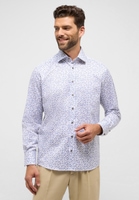 COMFORT FIT Shirt in blue printed