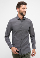 SLIM FIT Chemise graphite structuré