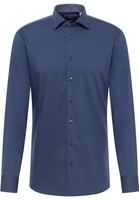 SLIM FIT Performance Shirt in navy unifarben