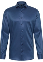 MODERN FIT Performance Shirt in smoke blue structured