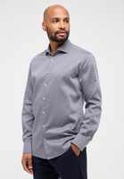 MODERN FIT Shirt in grey printed