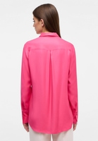 Pink Ribbon Bluse in pink unifarben