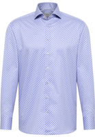 MODERN FIT Chemise bleu clair imprimé