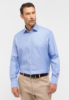 COMFORT FIT Shirt in light blue structured