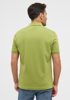 MODERN FIT Poloshirt in groen vlakte