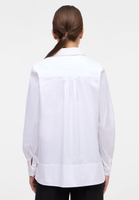 Signature Shirt Blouse blanc uni