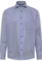 COMFORT FIT Shirt in navy striped