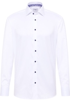 MODERN FIT Luxury Shirt in white plain