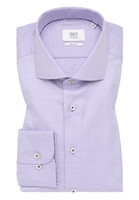 SLIM FIT Hemd in orchid strukturiert