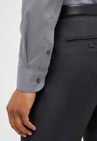 SLIM FIT Performance Shirt noir structuré