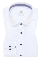 MODERN FIT Luxury Shirt in wit vlakte