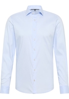 SLIM FIT Performance Shirt in himmelblau unifarben