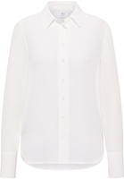 Blouse-chemisier blanc uni