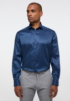 MODERN FIT Performance Shirt in smoke blue structured