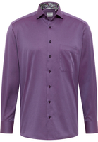 COMFORT FIT Cover Shirt lila uni