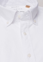 REGULAR FIT Shirt in white plain