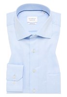 COMFORT FIT Shirt in light blue structured