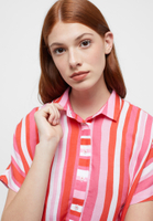 T-shirt blouse in magnolia striped