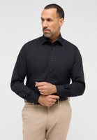 MODERN FIT Performance Shirt in zwart vlakte