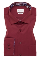 MODERN FIT Cover Shirt in bordeaux unifarben