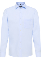 MODERN FIT Chemise bleu clair uni