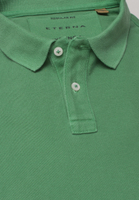 REGULAR FIT Poloshirt in mint vlakte