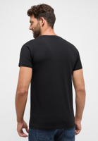 Bodyshirt in schwarz unifarben