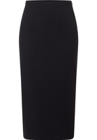 Skirt in black plain