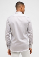 SLIM FIT Shirt in taupe structured