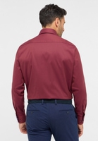 COMFORT FIT Cover Shirt in bordeaux unifarben