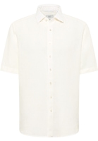 MODERN FIT Linen Shirt in zand vlakte