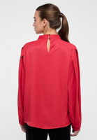 Viscose Shirt Blouse rouge uni