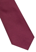 Krawatte in weinrot unifarben