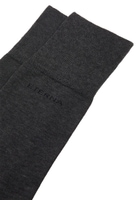 Socks in anthracite plain