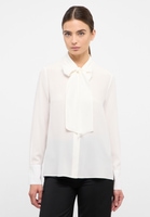 Blouse-chemisier blanc uni