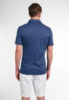 SLIM FIT Jersey Shirt in blauw vlakte