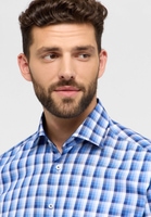 MODERN FIT Shirt in blue checkered