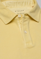 MODERN FIT Poloshirt in gelb unifarben