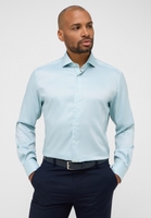 MODERN FIT Performance Shirt in green structured