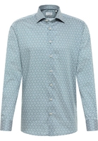 MODERN FIT Shirt in green printed