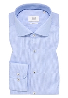 SLIM FIT Shirt in light blue structured