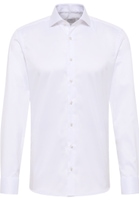 SLIM FIT Luxury Shirt in white plain