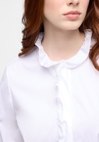 Signature Shirt Blouse in white plain